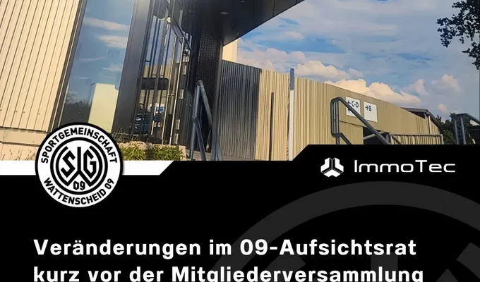Veränderungen im 09-Aufsichtsrat kurz vor der Mitgliederversammlung