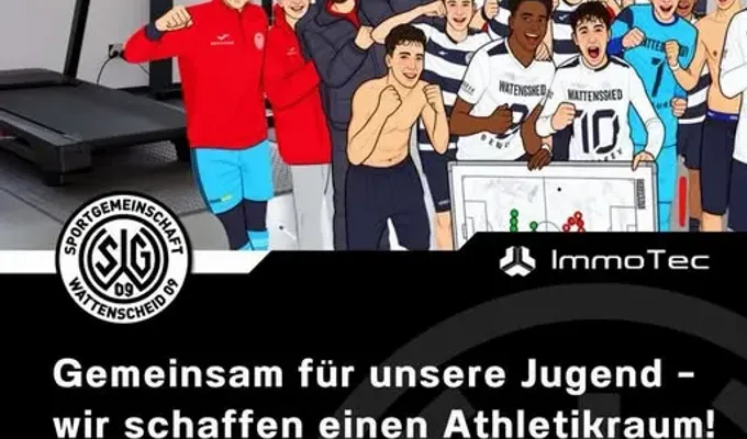 Hilf mit: Endspurt für den Talentzeche-Athletikraum