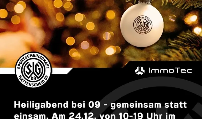 Heiligabend bei 09 – gemeinsam statt einsam
