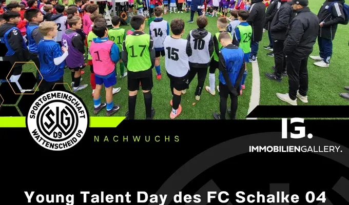Young Talent Day des FC Schalke 04 bei der SG Wattenscheid 09