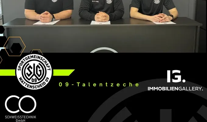 Trainer- Trio bleibt der 09- Talentzeche erhalten!