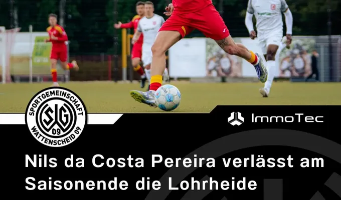 Nils da Costa Pereira verlässt am Saisonende die Lohrheide