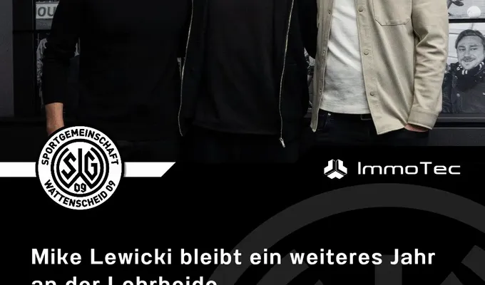 Mike Lewicki bleibt ein weiteres Jahr an der Lohrheide