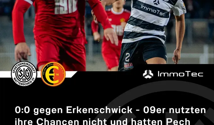 0:0 gegen Erkenschwick
