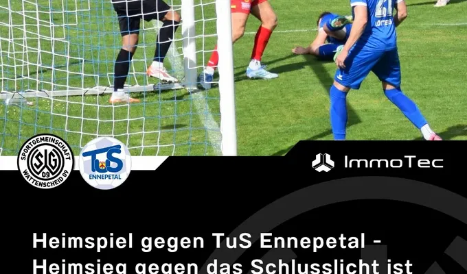 Heimspiel gegen den TuS Ennepetal