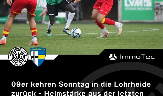 09er kehren Sonntag in die Lohrheide zurück