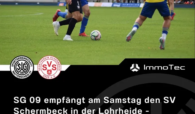 SG 09 empfängt am Samstag den SV Schermbeck - Wiedersehen mit einigen ehemaligen Nullneunern
