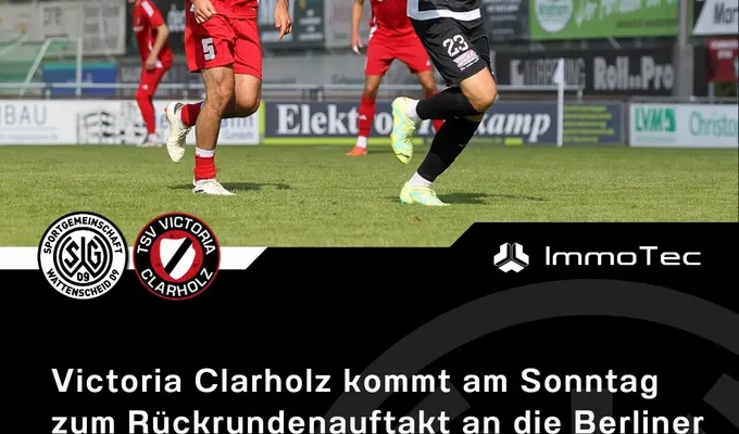 Victoria Clarholz kommt am Sonntag zum Rückrundenauftakt an die Berliner Straße