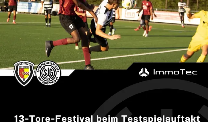 13-Tore-Festival beim Testspielauftakt der SG 09 bei SW Wattenscheid 08