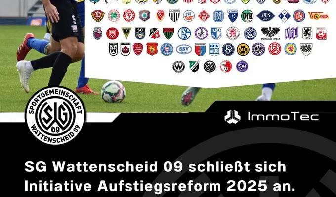SG 09 schließt sich Reforminitiative 