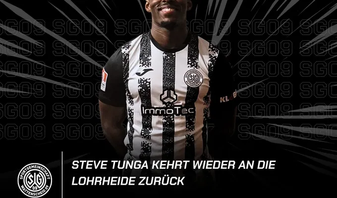 Steve Tunga kehrt wieder an die Lohrheide zurück