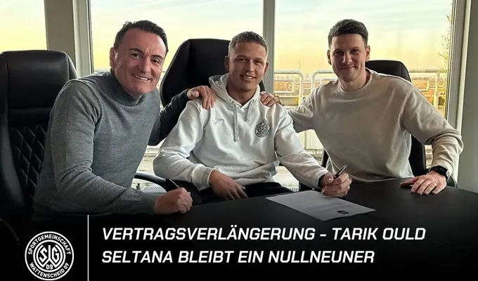 Vertragsverlängerung - Tarik Ould Seltana bleibt ein Nullneuner