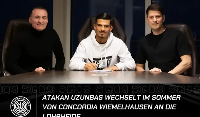 Atakan Uzunbas wechselt im Sommer von Concordia Wiemelhausen an die Lohrheide
