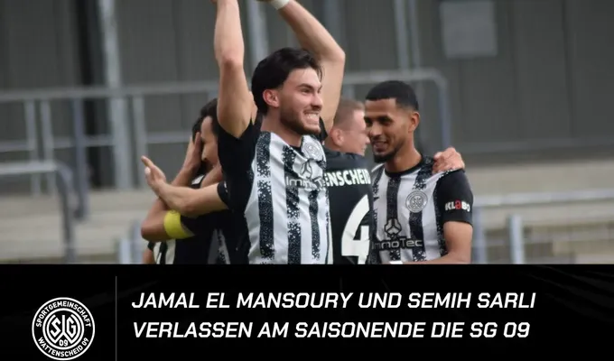 Jamal El Mansoury und Semih Sarli verlassen am Saisonende die SG 09