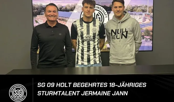 SG 09 holt begehrtes 18-jähriges Sturmtalent Jermaine Jann