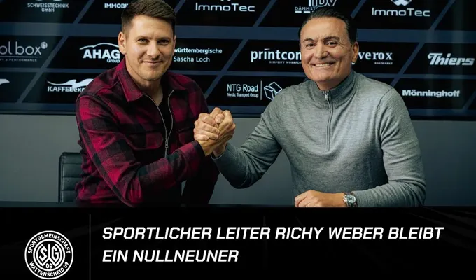 Sportlicher Leiter Richy Weber bleibt ein Nullneuner