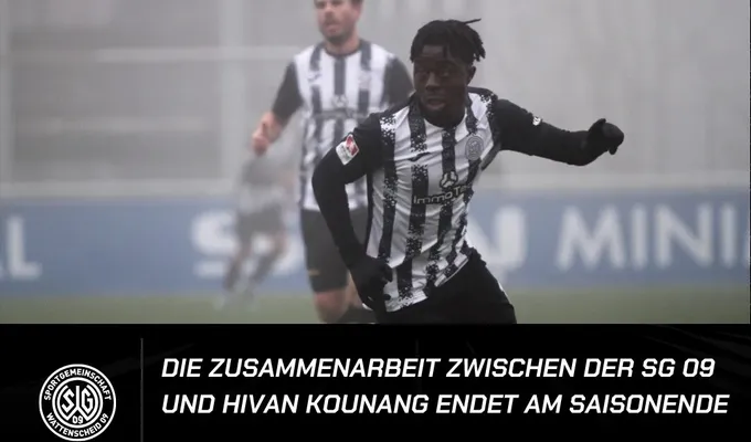 Die Zusammenarbeit zwischen der SG 09 und Hivan Kouonang endet am Saisonende