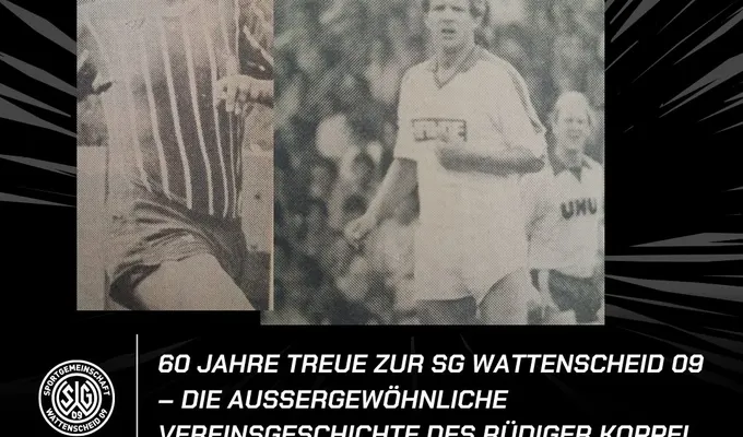 60 Jahre Treue zur SG Wattenscheid 09 – Die außergewöhnliche Vereinsgeschichte des Rüdiger Koppel