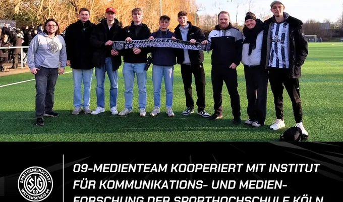 09-Medienteam kooperiert mit Institut für Kommunikations- und Medienforschung der Sporthochschule…