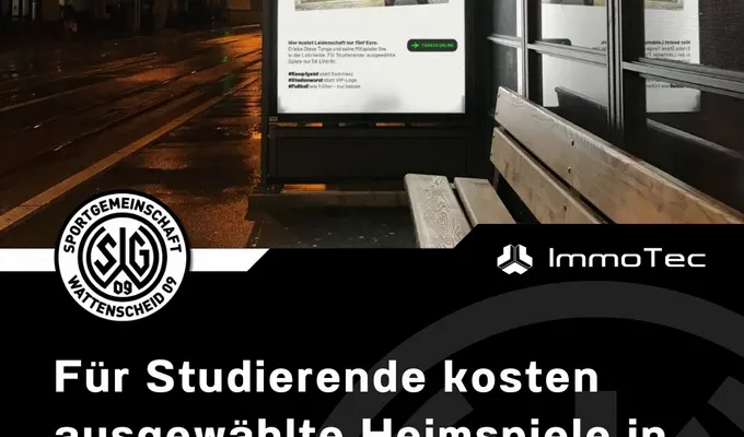 Fußball für's Studi-Budget — nur 5 € Eintritt!