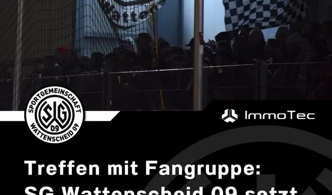 Treffen mit Fangruppe: SG Wattenscheid 09 setzt auf Dialog