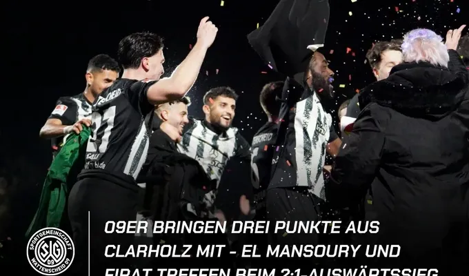 09er bringen drei Punkte aus Clarholz mit - El Mansoury und Firat treffen beim 2:1-Auswärtssieg