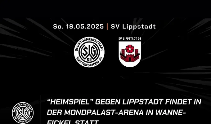 Letztes Heimspiel der Oberliga-Saison 2024/25 wird in Wanne-Eickel ausgetragen