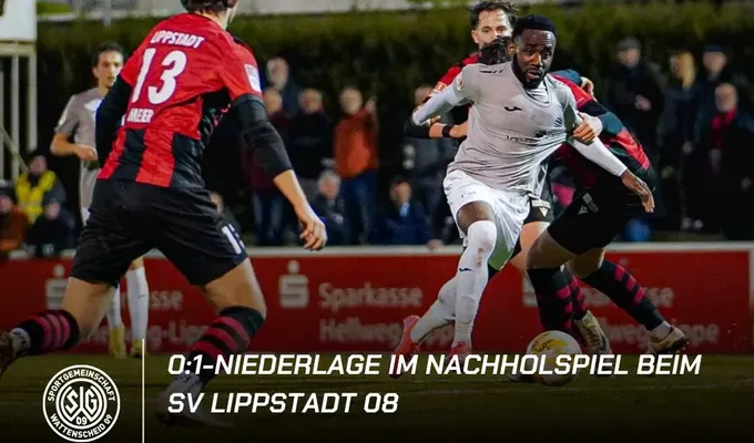 0:1-Niederlage im Nachholspiel beim SV Lippstadt 08