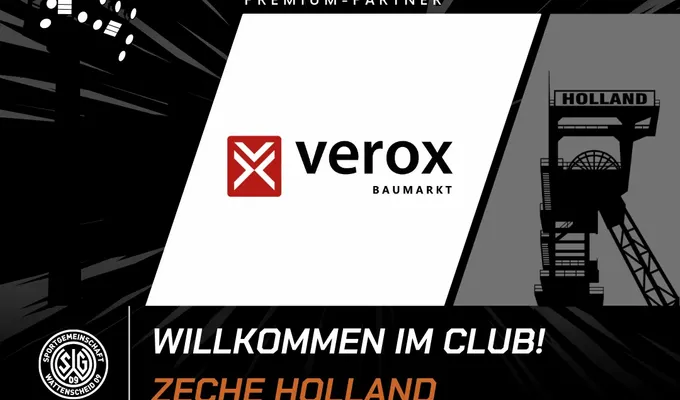 Verox Baumarkt wird Partner der SG Wattenscheid 09 – Ein starkes Bündnis für die Zukunft