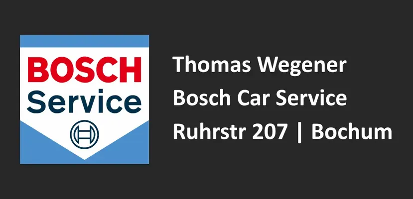 Bosch Car Service Thomas Wegener