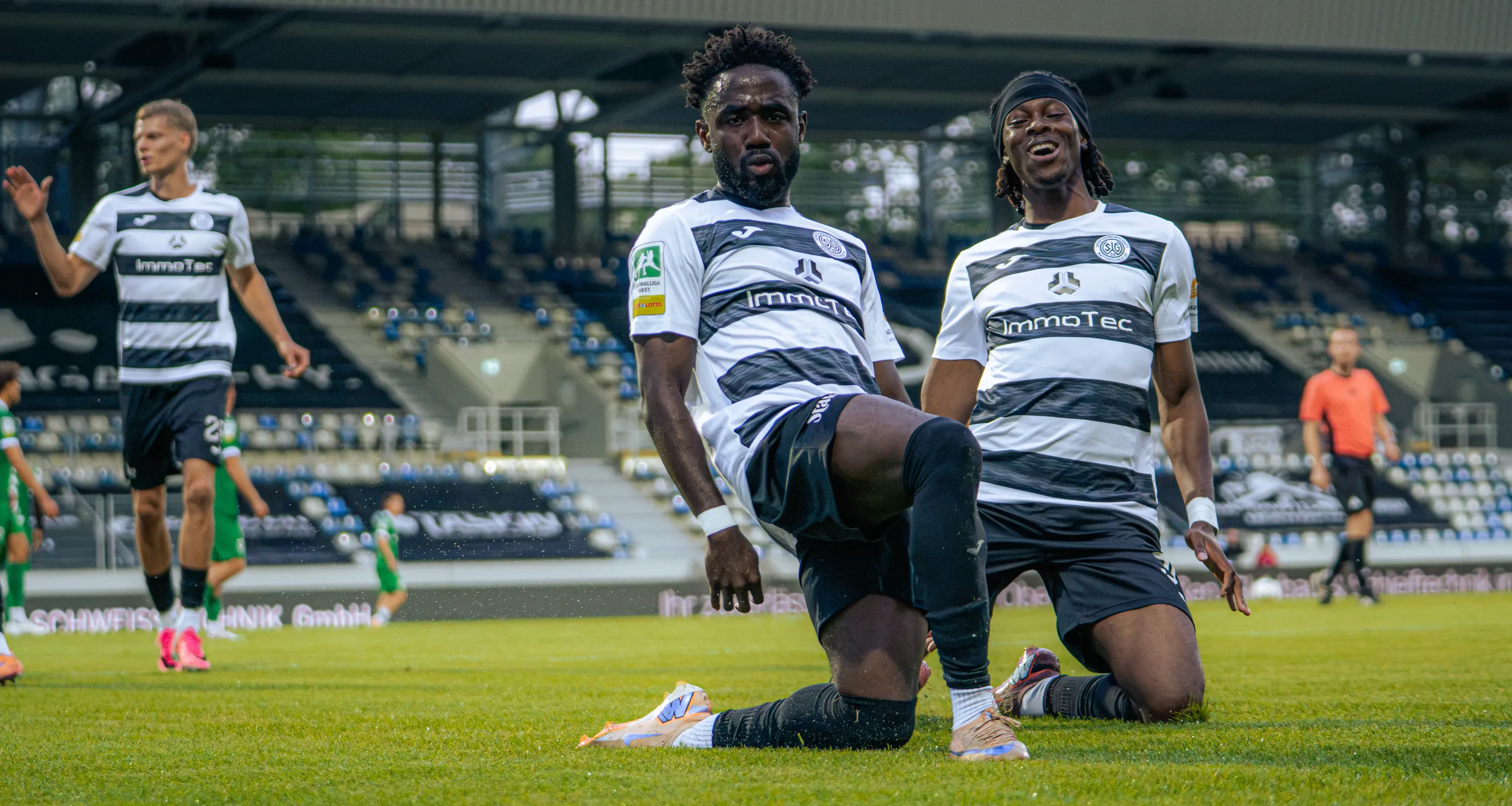2:1-Heimsieg gegen Rödinghausen - Nnaji und Poliakov trafen