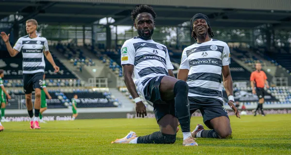 2:1-Heimsieg gegen Rödinghausen - Nnaji und Poliakov trafen