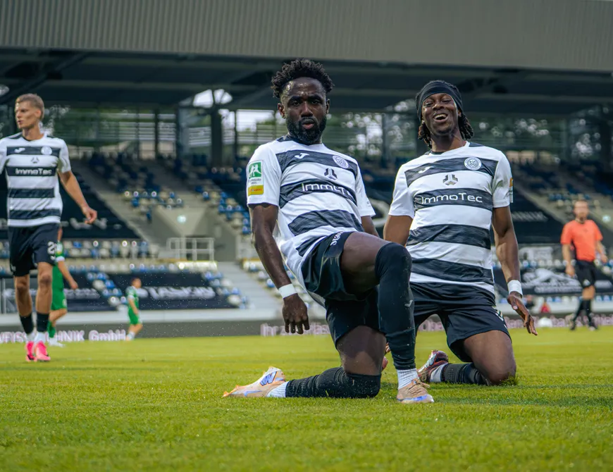 2:1-Heimsieg gegen Rödinghausen - Nnaji und Poliakov trafen
