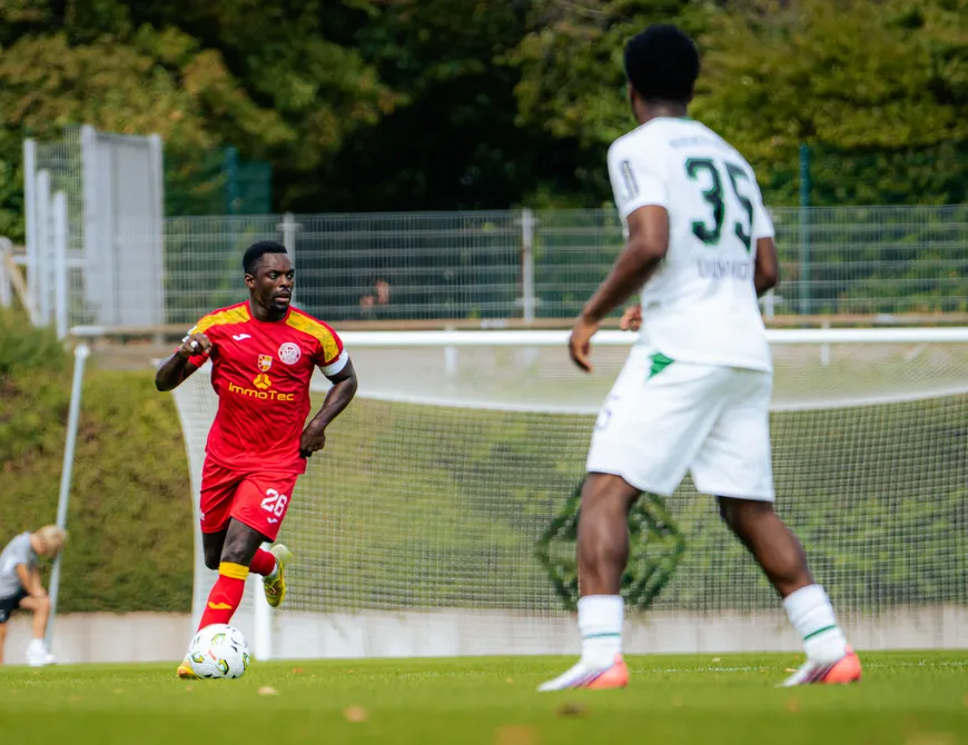 Morgen Nachmittag Heimspiel gegen den 1. FC Bocholt