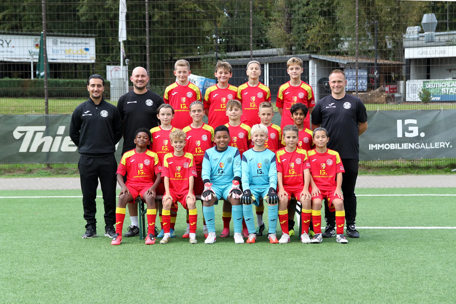 Mannschaftsfoto U12 / D2-Junioren