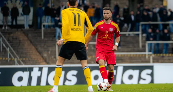 Freitag Flutlichtheimspiel gegen den FC Gütersloh