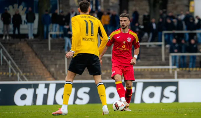 Freitag Flutlichtheimspiel gegen den FC Gütersloh